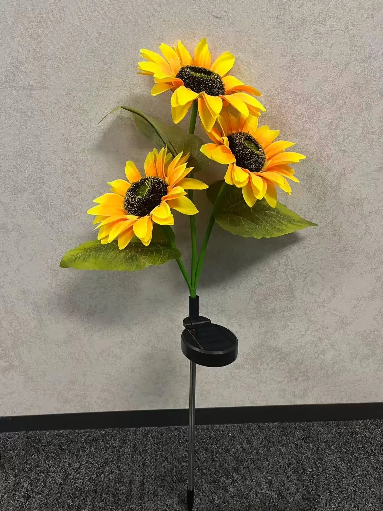 Solar Sunflower Garden Lights (Waterproof) - Outdoor LED Stake Lights for Yard, Patio & Pathway