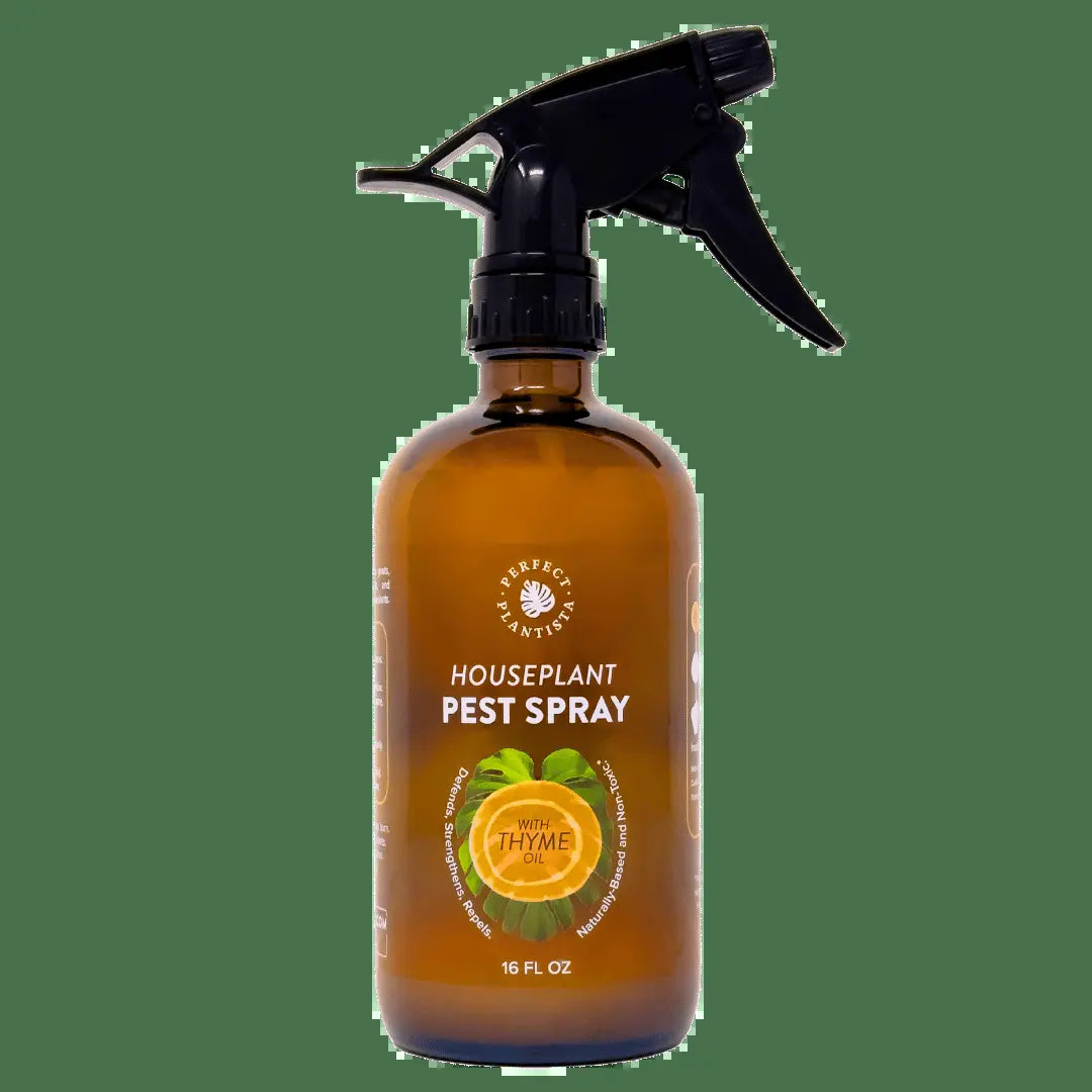 Houseplant Pest Spray - Natural Thyme Oil Repellent for Indoor Plants, Fungus Gnats & Bugs (Plant-Safe)