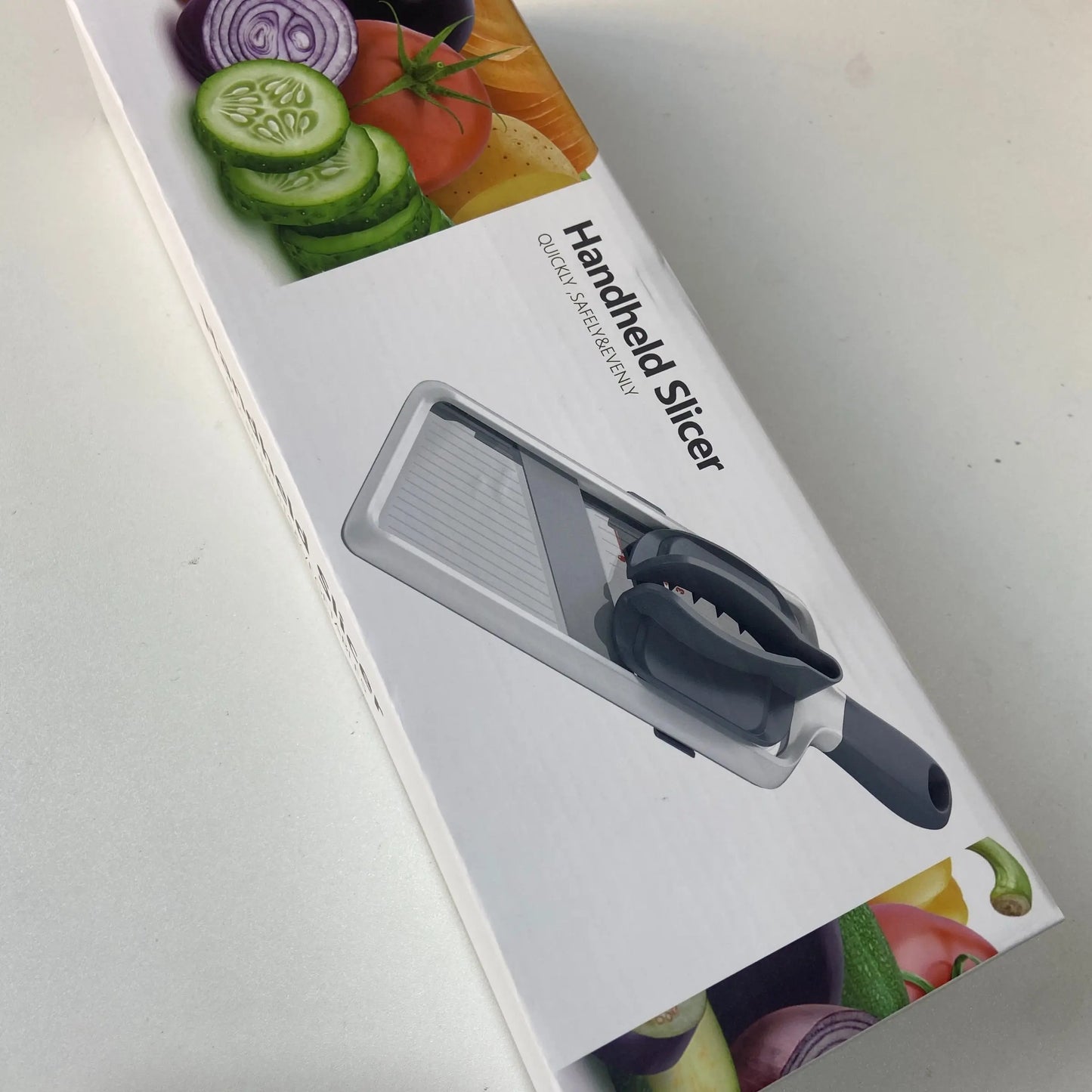 Multifunctional Vegetable Chopper - Adjustable Stainless Steel Slicer & Dicer for Fruits, Veggies & Onions