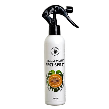 Houseplant Pest Spray - Natural Thyme Oil Repellent for Indoor Plants, Fungus Gnats & Bugs (Plant-Safe)
