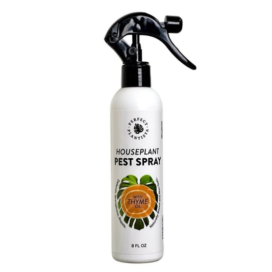 Houseplant Pest Spray - Natural Thyme Oil Repellent for Indoor Plants, Fungus Gnats & Bugs (Plant-Safe)
